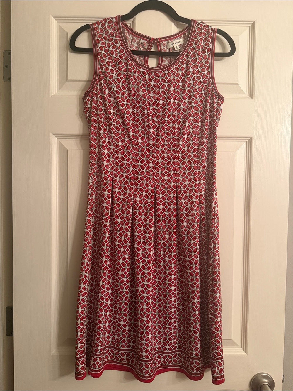 Max Studio Fit & Flare Sleeveless Dress, sz M